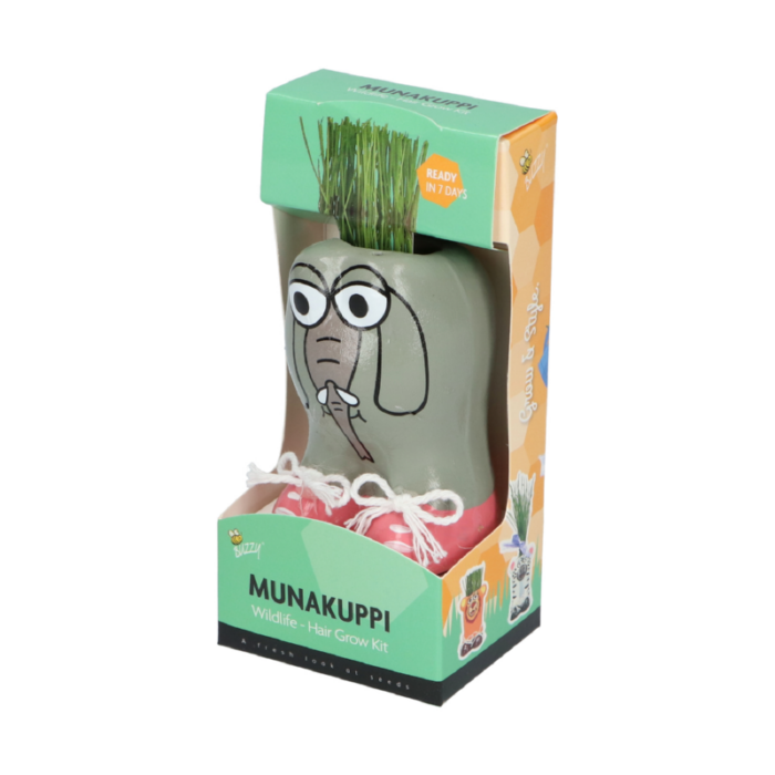 Buzzy Grow gifts kweekset munakuppi olifant