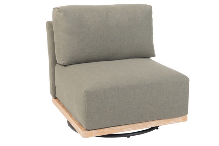 4 Seasons Outdoor Yara lounge tuinstoel draaibaar – Naturel teak