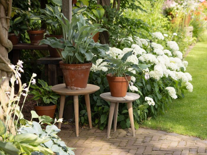 ROUGH Furniture ROUGH-K bijzet tuintafel ø 40cm Laagste prijsgarantie! – Bruin