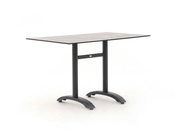Bellagio tuinmeubelen Lisio tuintafel 120x70x73cm - Grijs