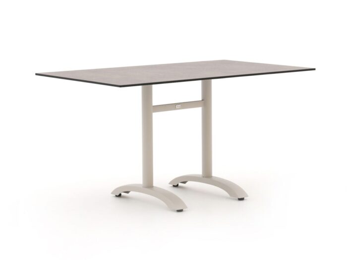 Bellagio tuinmeubelen Bellagio Lisio tuintafel 140x80x73cm Laagste prijsgarantie! – Taupe