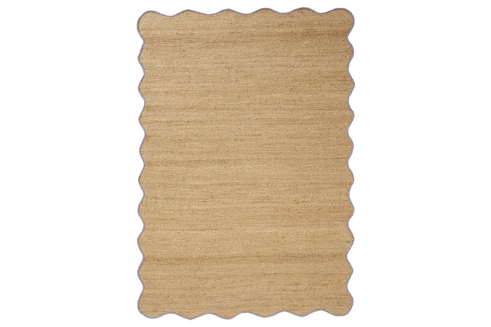 Vloerkleed Jute Mambo 160x230 - Transparant