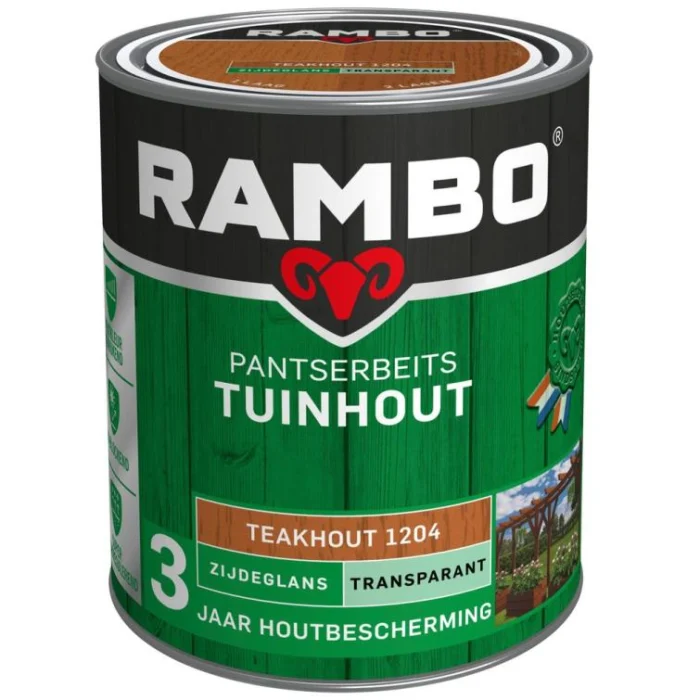 Rambo Pantserbeits tuinhout zg tr. 1204 0,75l - hout