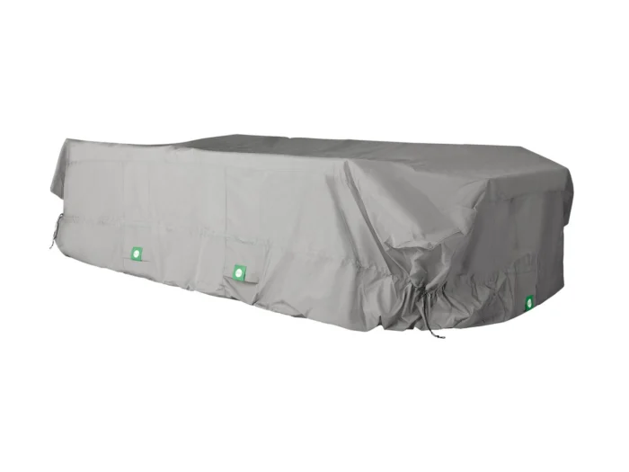 SUNS Tuinmeubelhoes T9 dining tuintafel 310x166x87cm - Grijs