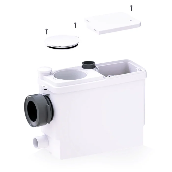 SFA SaniPack Pro Up Sanibroyeur | wandhangend toilet - Wit / grijs