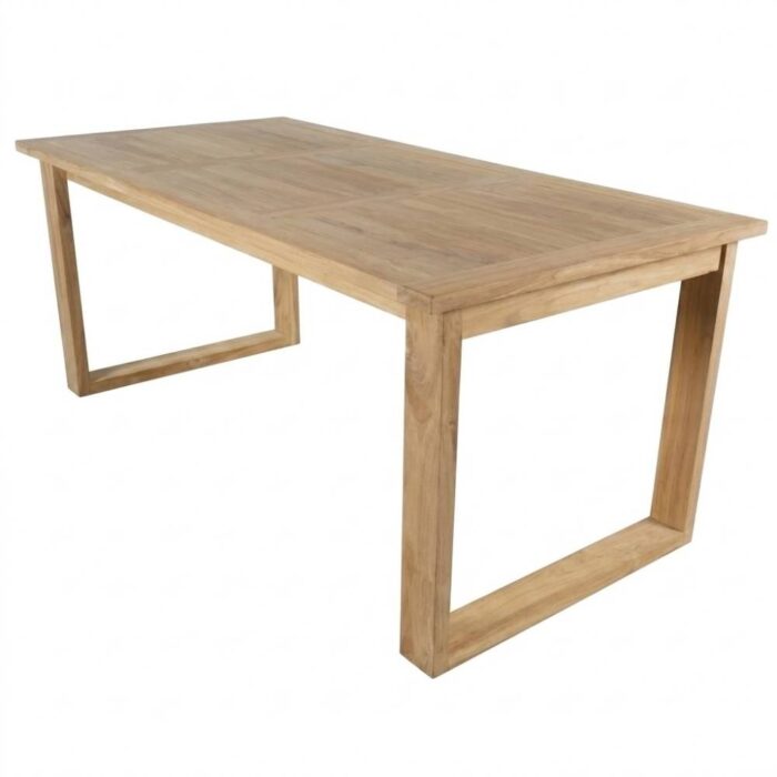 BUITEN living Corfu dining tuintafel 6 personen | teakhout | Natural Teak | 200cm