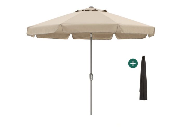 Shadowline Aruba parasol ø 300cm Laagste prijsgarantie! – Taupe