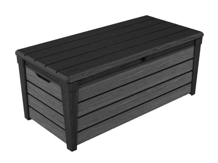 Kussenbox opbergbox antraciet 145x60,3x69,7cm