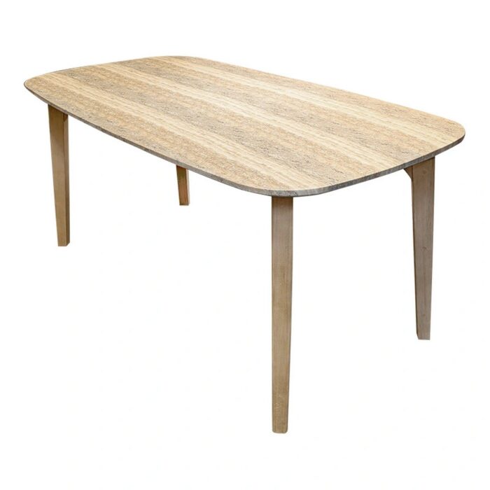 Buitengewoon de boet Mali Dining Tuintafel 170×90 cm – bruin