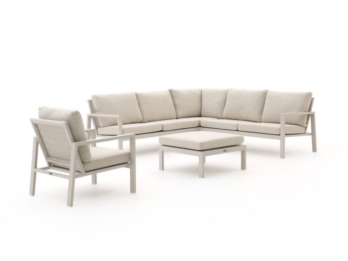 Manifesto Furniture Manifesto Alzano hoek loungeset 5-delig 6-zits Laagste prijsgarantie! – Taupe