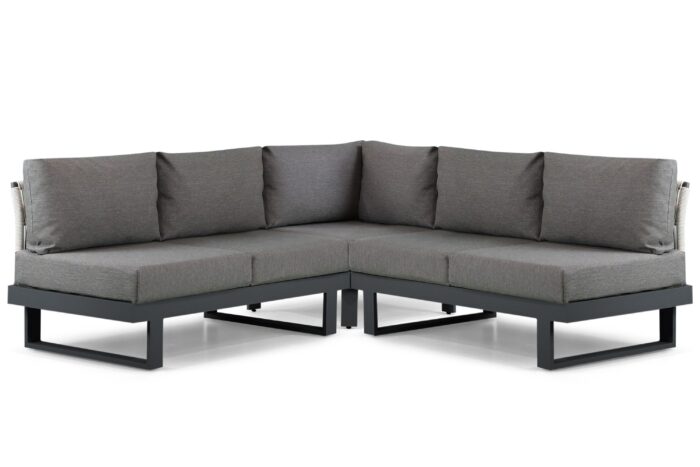 Lifestyle Garden Furniture Lorenzo hoek loungeset 3-delig – Grijs-antraciet