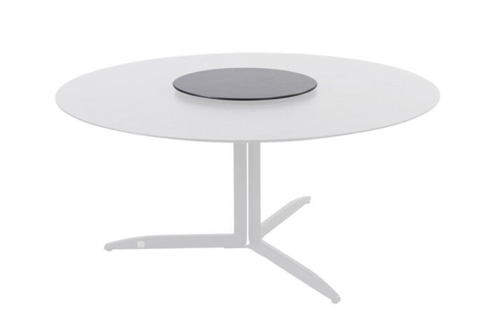 4so Embrace Lazy Susan HPL Slate Antracite dia. 58 cm – zwart