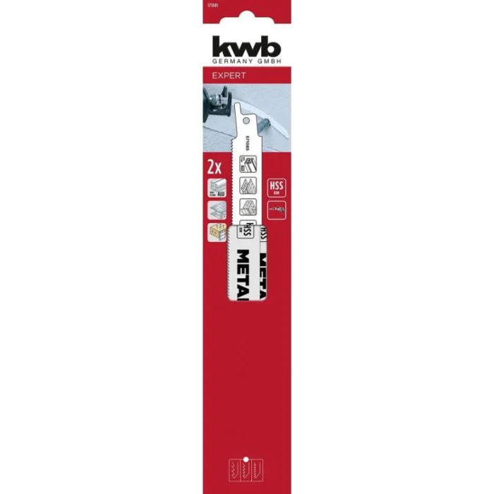 Kwb Schrobzaagbl bi-mtl 228mm 2st