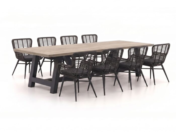 Intenso Furniture Intenso Asti/Bresimo 330cm dining tuinset 9-delig Laagste prijsgarantie!