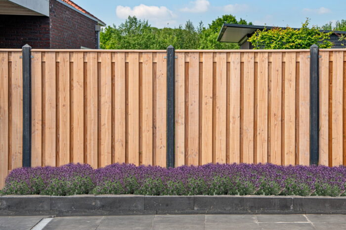 Tuindeco Tuinscherm Zwarte Woud 180 – zwart