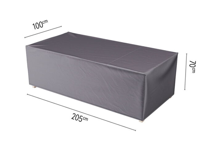 Aerocover Hoes lougebank 205 x 100 x 70 cm – grijs