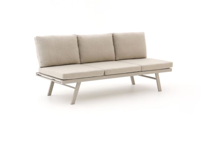 Forza Furniture Forza Vadena lounge tuinbank verstelbaar 198cm Laagste prijsgarantie! – Taupe