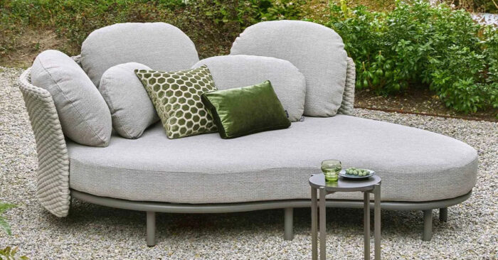 Apple Bee | Chill Out Dagbed 2-persoons | Taupe