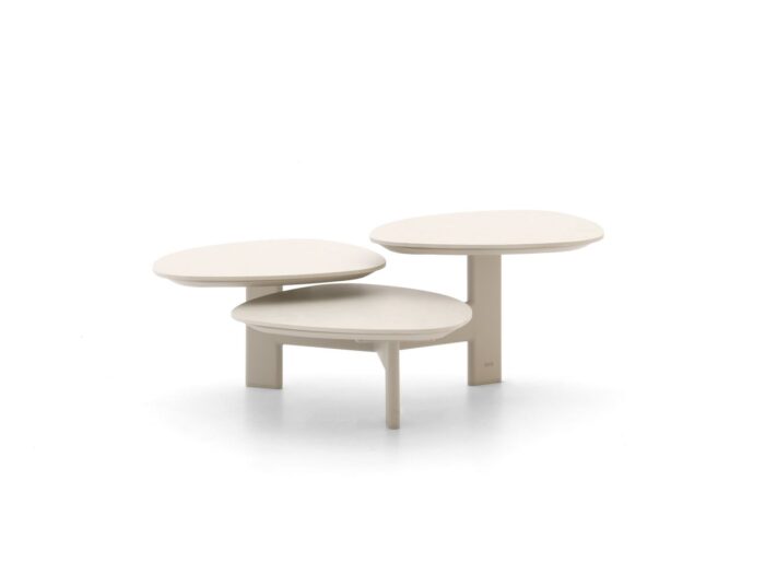 SUNS Casto butterfly lounge tuintafel 100x100x47cm draaibaar Laagste prijsgarantie! – Taupe