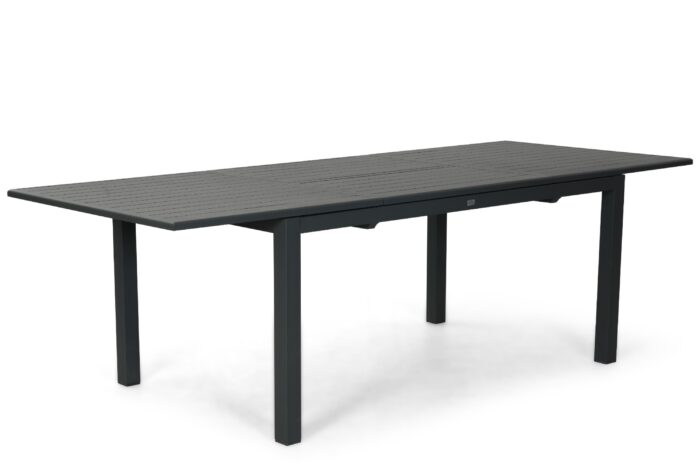Presto Arvento dining tuintafel uitschuifbaar 160/240×100 cm – Grijs-antraciet