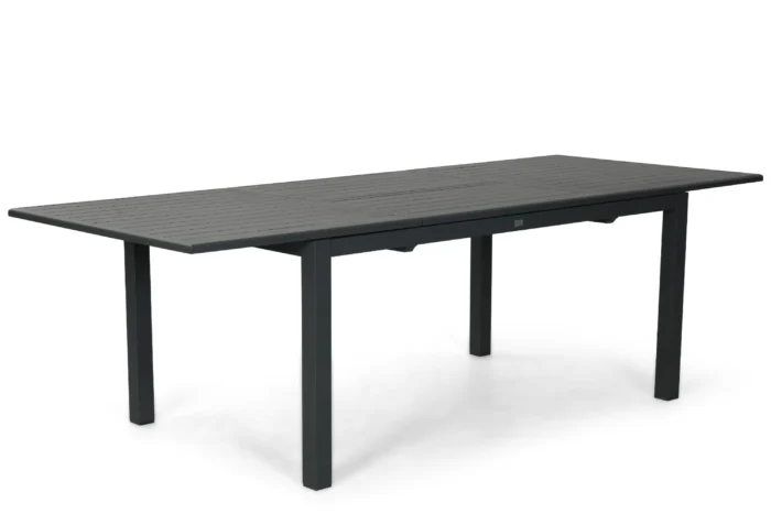 Presto Arvento dining tuintafel uitschuifbaar 160/240x100 cm - Grijs-antraciet