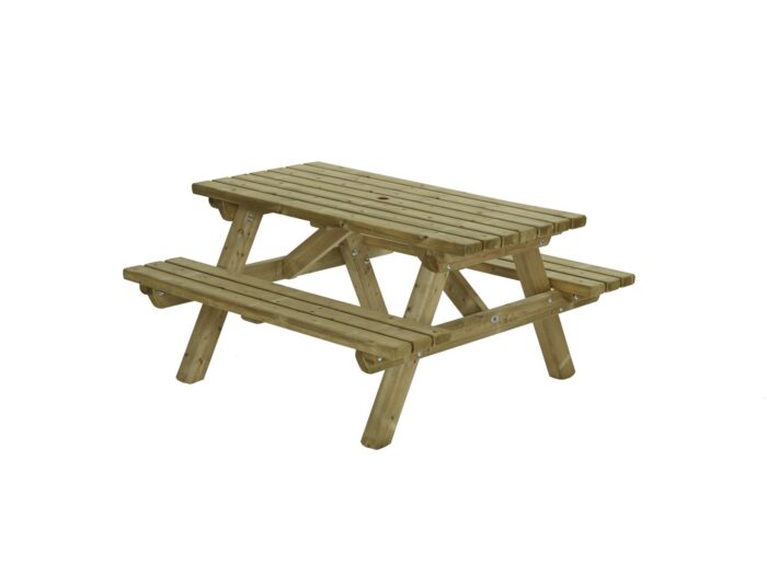 Talen buitenmeubelen Picknicktafel 150 cm – groen