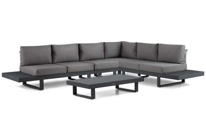 Lifestyle Garden Furniture Lorenzo hoek loungeset 7-delig – Grijs-antraciet