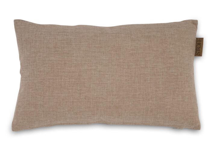 Stoff Driftwood sierkussen 50 x 30 cm – Taupe-naturel-bruin
