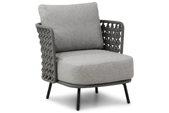 4 Seasons Outdoor Seasons Palacio loungestoel – Grijs-antraciet