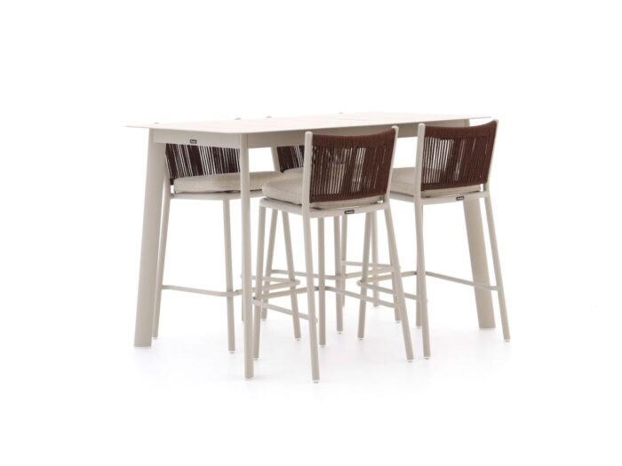 Manifesto Furniture Manifesto Idro/Savio 150cm barset 5-delig Laagste prijsgarantie! – Taupe