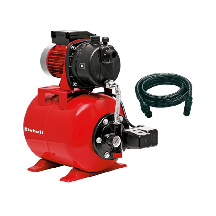 Einhell GC-WW 6538 Set Hydrofoorpomp – Rood / zwart / RVS