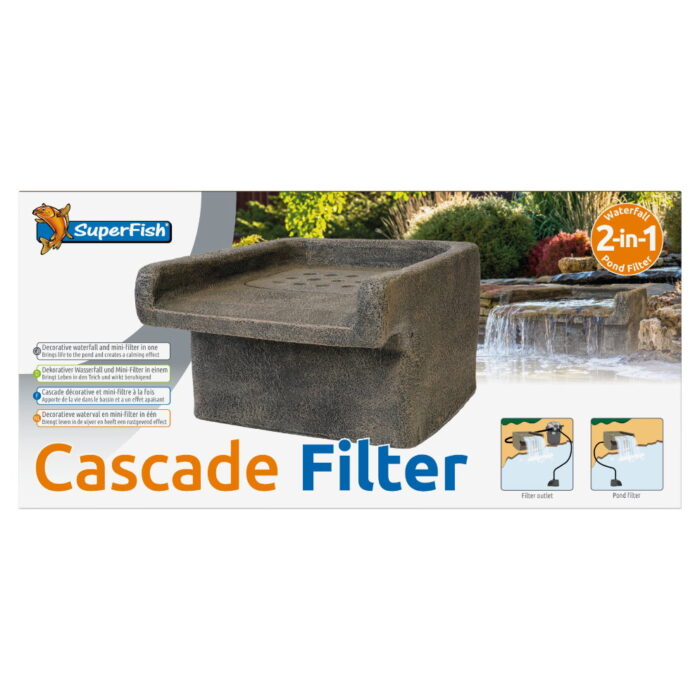 Superfish Cascade filter – zwart