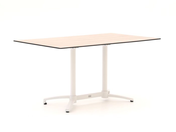 Bellagio tuinmeubelen Bellagio Canzo klaptafel 140x80x73cm Laagste prijsgarantie! – Wit