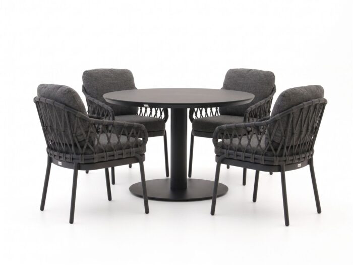 Tierra Outdoor Natal/La Fonte ø120cm dining tuinset 5-delig