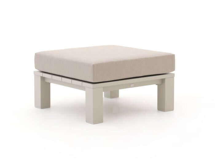 Bellagio tuinmeubelen Bellagio Campazzo lounge voetenbank 85x85x32cm Laagste prijsgarantie! – Taupe