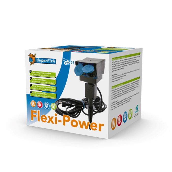 Superfish Flexi Power Stekkerdoos vijver