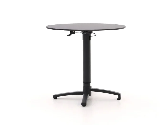 Bellagio tuinmeubelen Canzo klaptafel ø80 (h:73/109cm) verstelbaar - Grijs