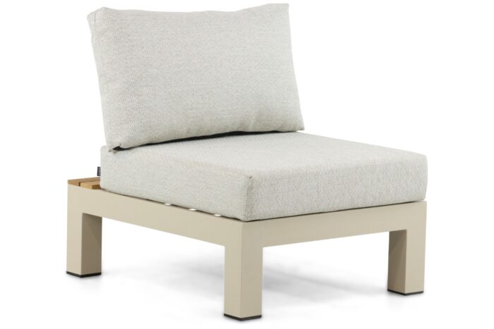 Lifestyle Garden Furniture Vittoria midden module – Taupe-naturel-bruin