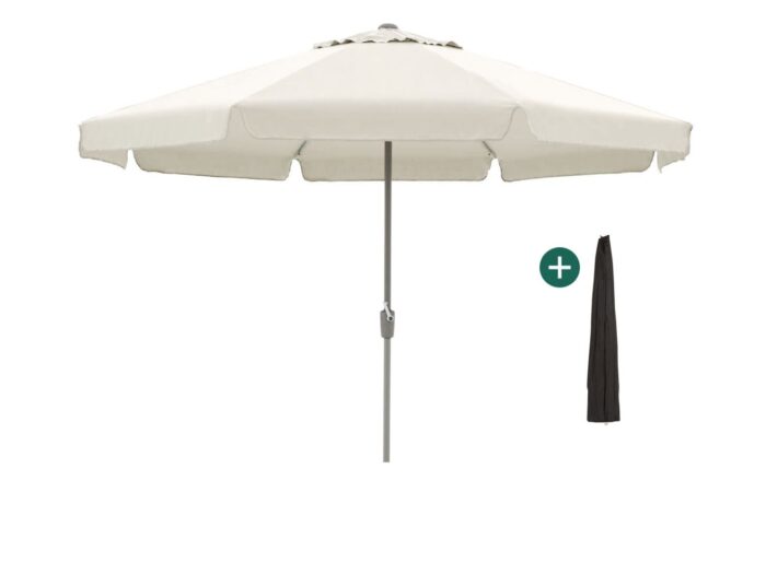 Shadowline Aruba parasol ø 350cm Laagste prijsgarantie! – Grijs