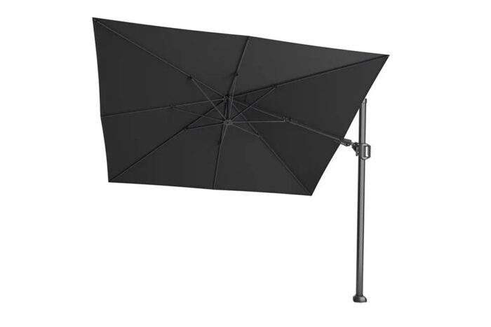 Platinum Sun & Shade | Zweefparasol Challenger T² Premium 300 x 300 cm | Faded Black