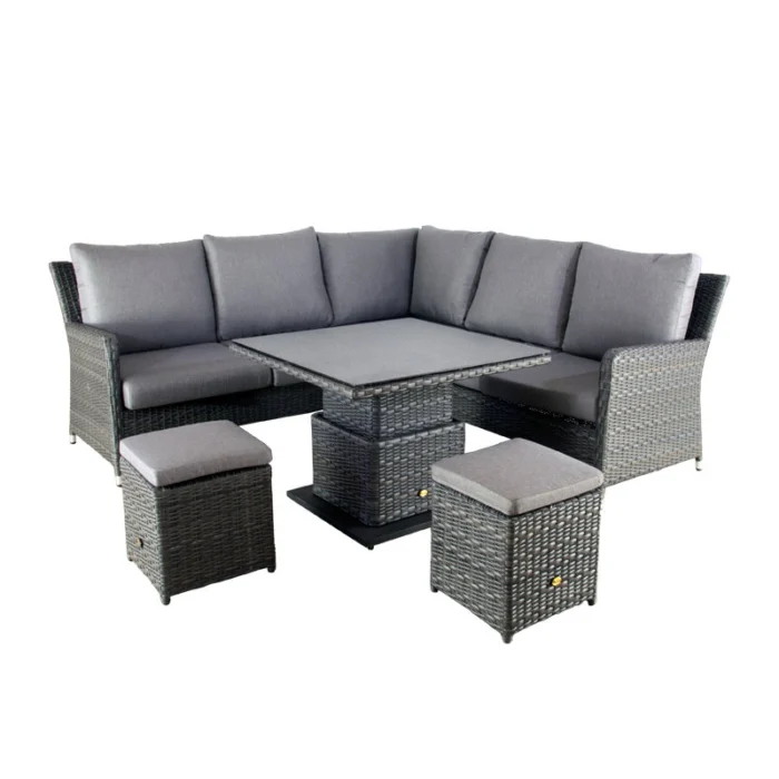 Oosterik home Loungeset Ridgecrest Midnight Grey - grijs
