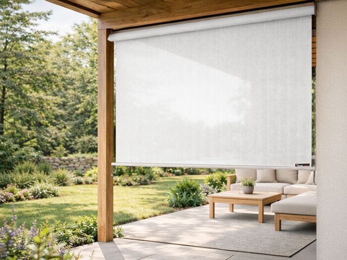 Shadow Comfort rolgordijn 248x240cm Laagste prijsgarantie! – Wit
