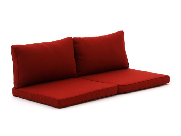 Madison loungekussenset luxe zit 73x73cm rug 73x40cm 4-delig Laagste prijsgarantie! – Rood