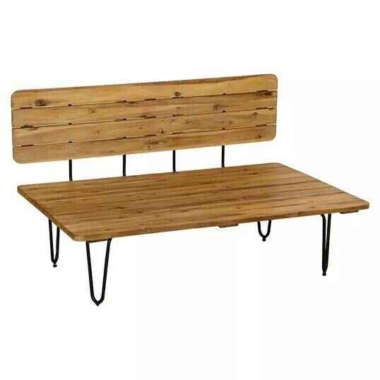 Own Alexandrie Pallet Tuinbank 120×80 cm – bruin