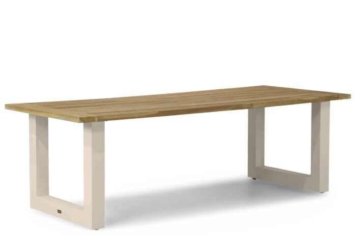 Lifestyle Garden Furniture Talai dining tuintafel 240 x 100 cm – Taupe-naturel-bruin
