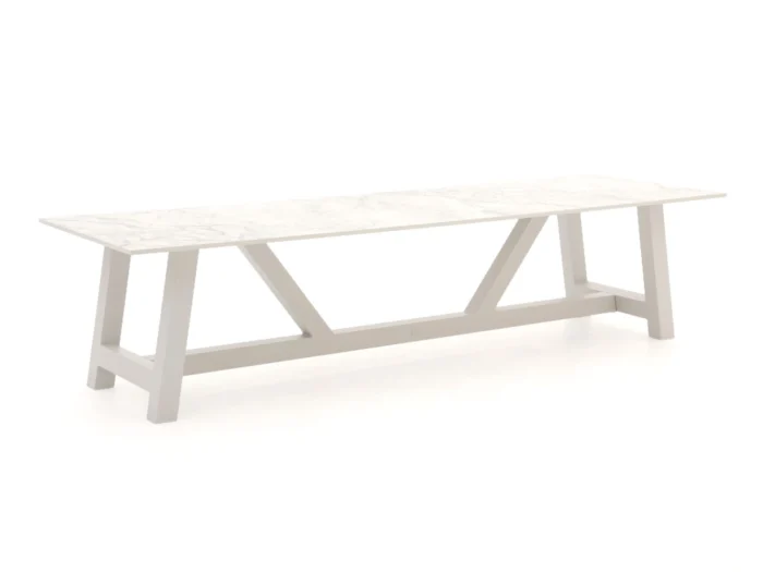 Bellagio tuinmeubelen Bresimo dining tuintafel 317x100cm - Wit