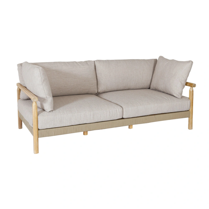 Buitengewoon de boet Brussel Relax Tuinbank 195 cm – beige;bruin
