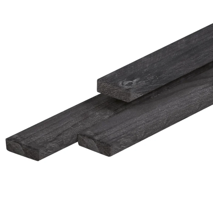 Tuindeco Regel douglas zwart geimpregneerd 2,1x4,5x300 cm