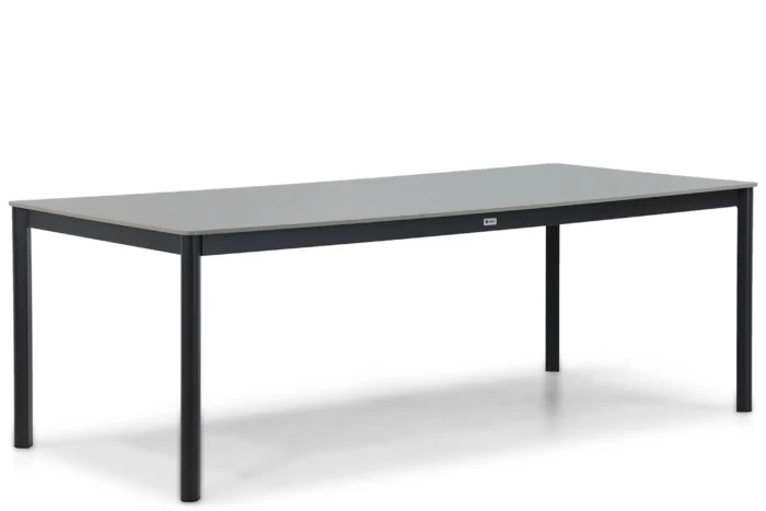 Coco Como dining tuintafel 220 x 100 cm - Grijs-antraciet