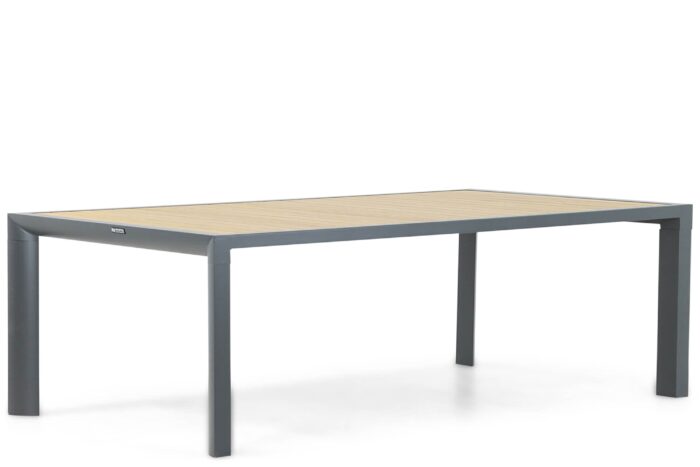 Lifestyle Garden Furniture Borello dining tuintafel 240 x 100 cm – Grijs-antraciet